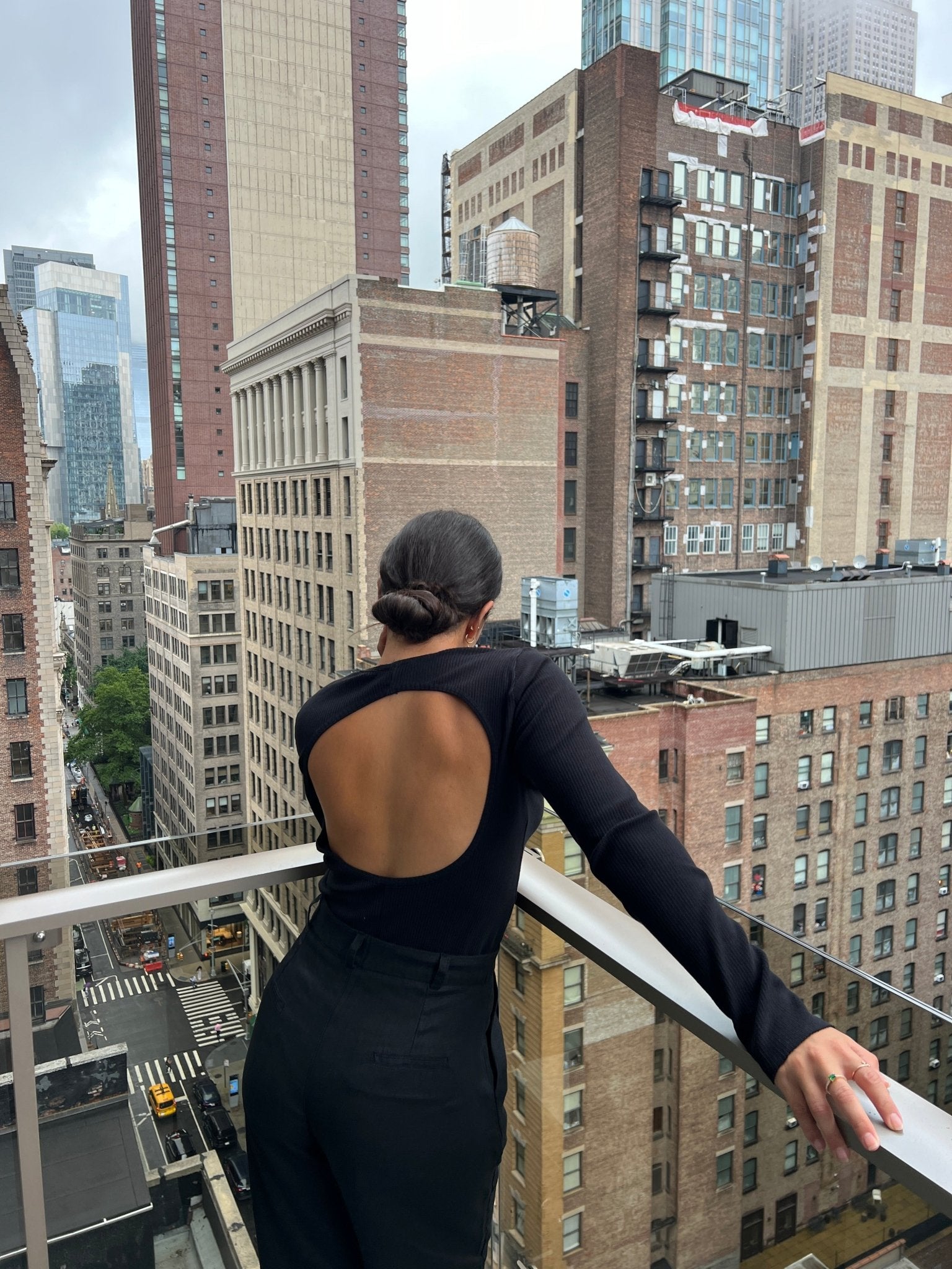 Tricia Open Back Top - KNYT STUDIOS