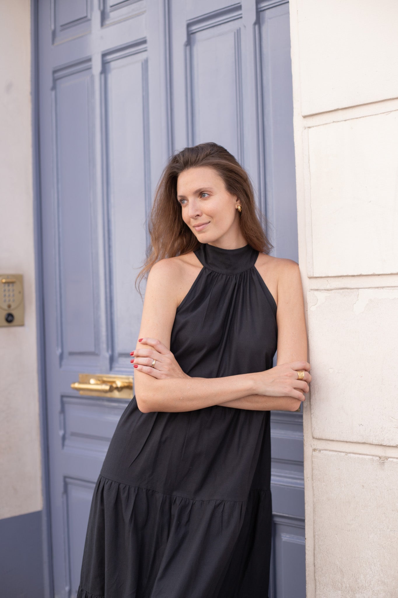 Black Maria Dress - KNYT STUDIOS