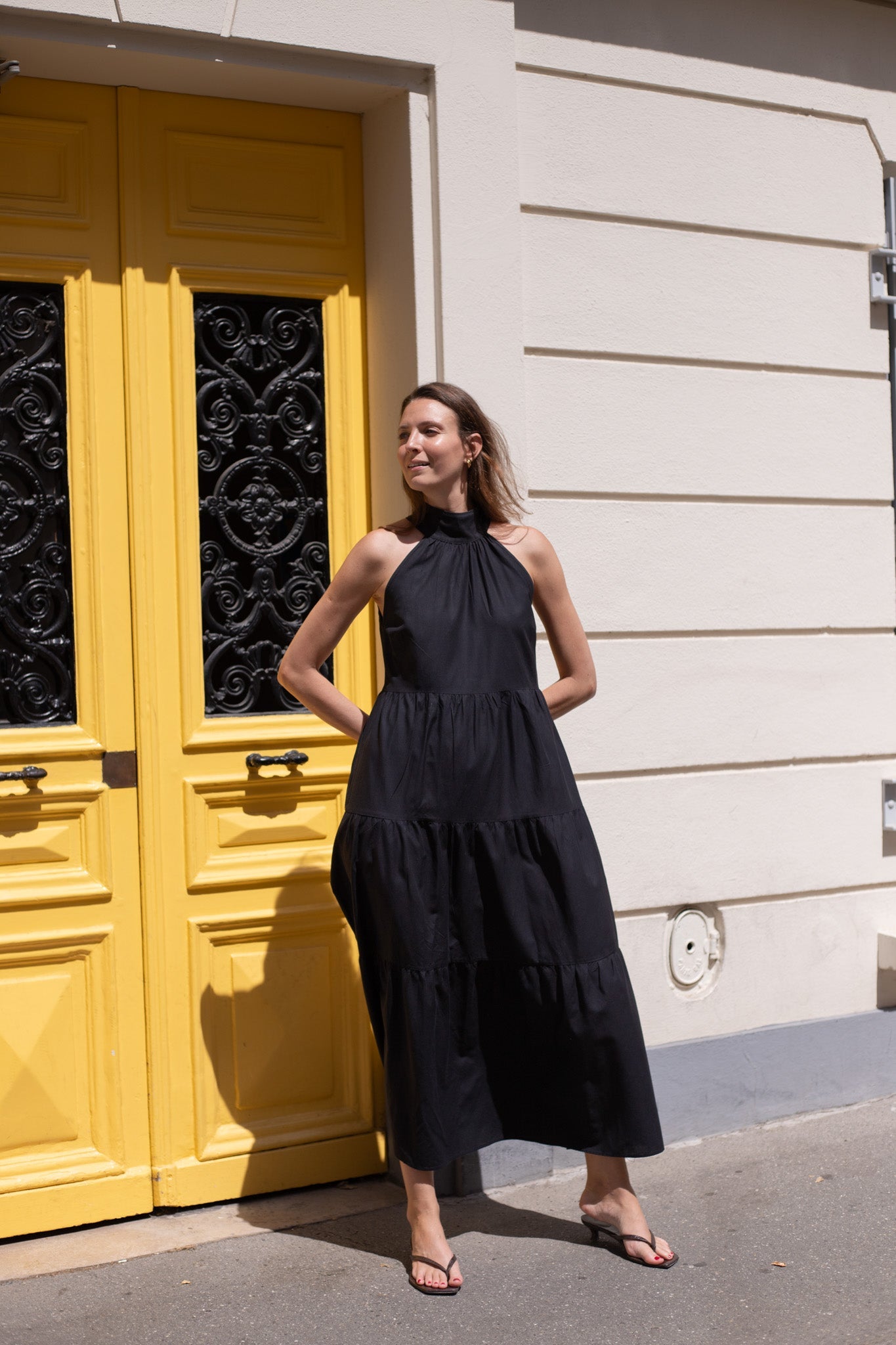 Black Maria Dress - KNYT STUDIOS