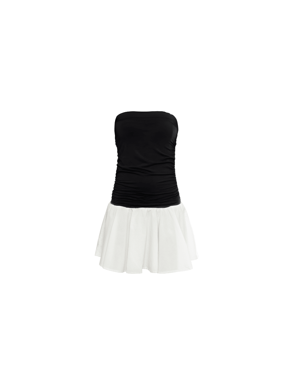 Julie Strapless Dress Bicolor - KNYT STUDIOS