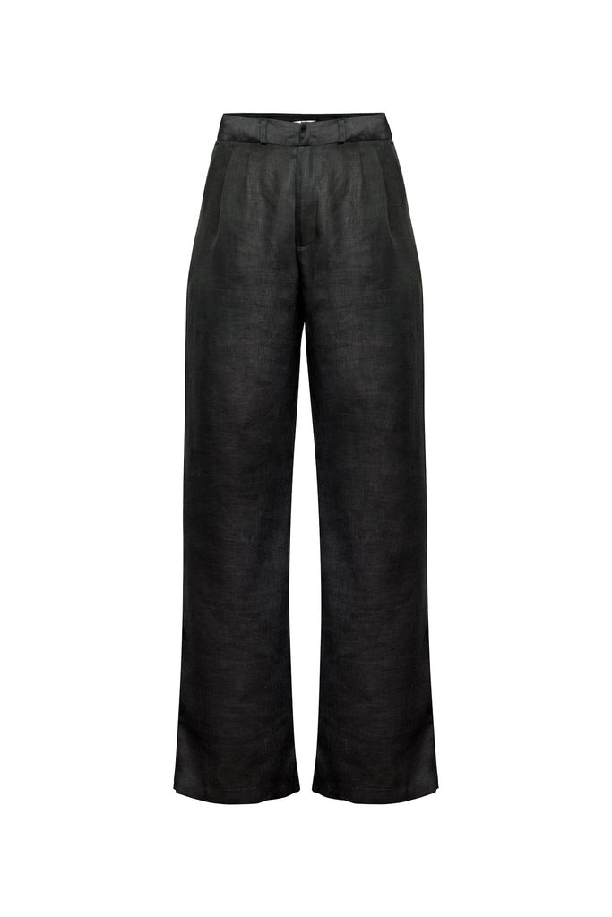 Maddie Linen Pants - KNYT STUDIOS