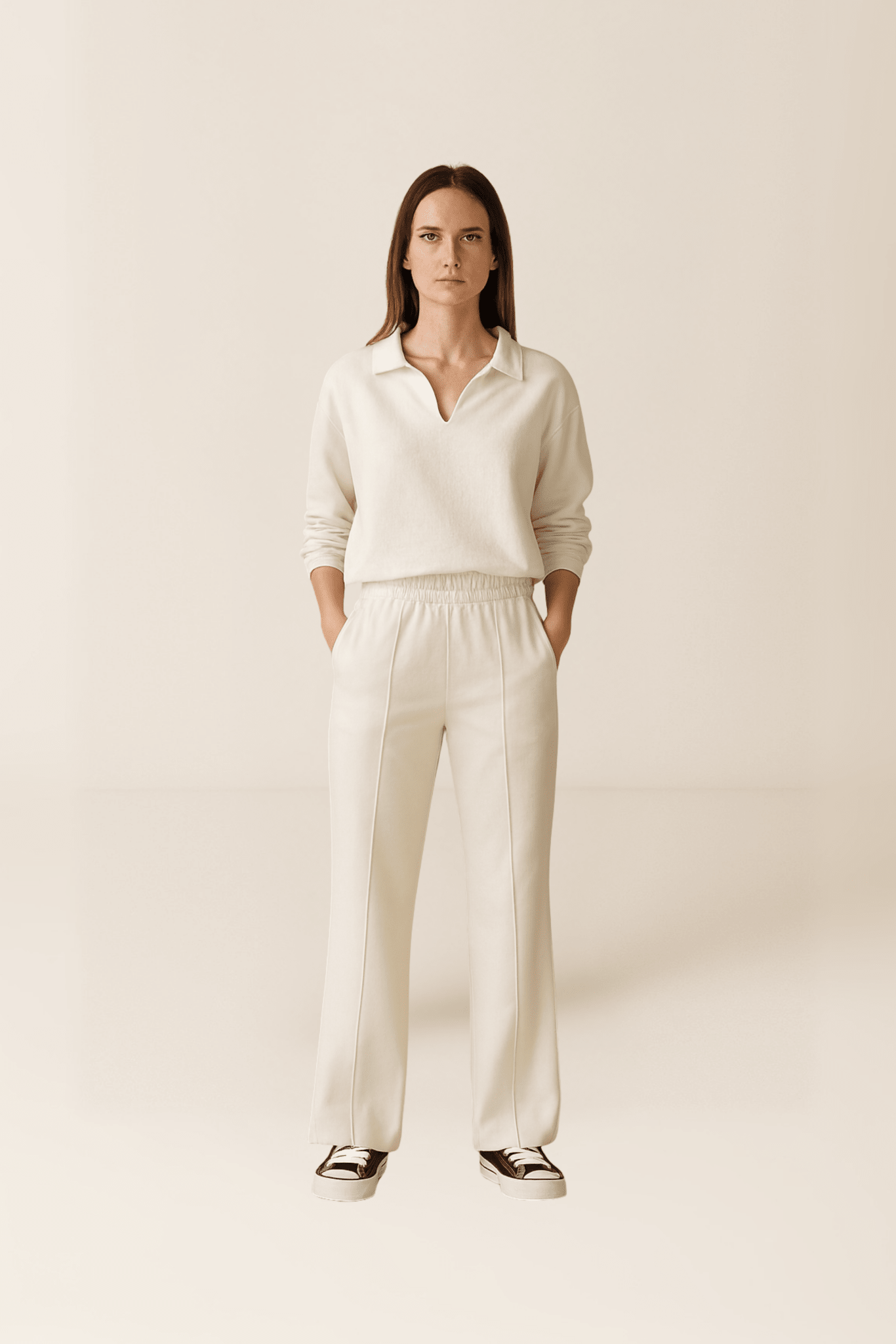 Polo Sweatshirt - KNYT STUDIOS